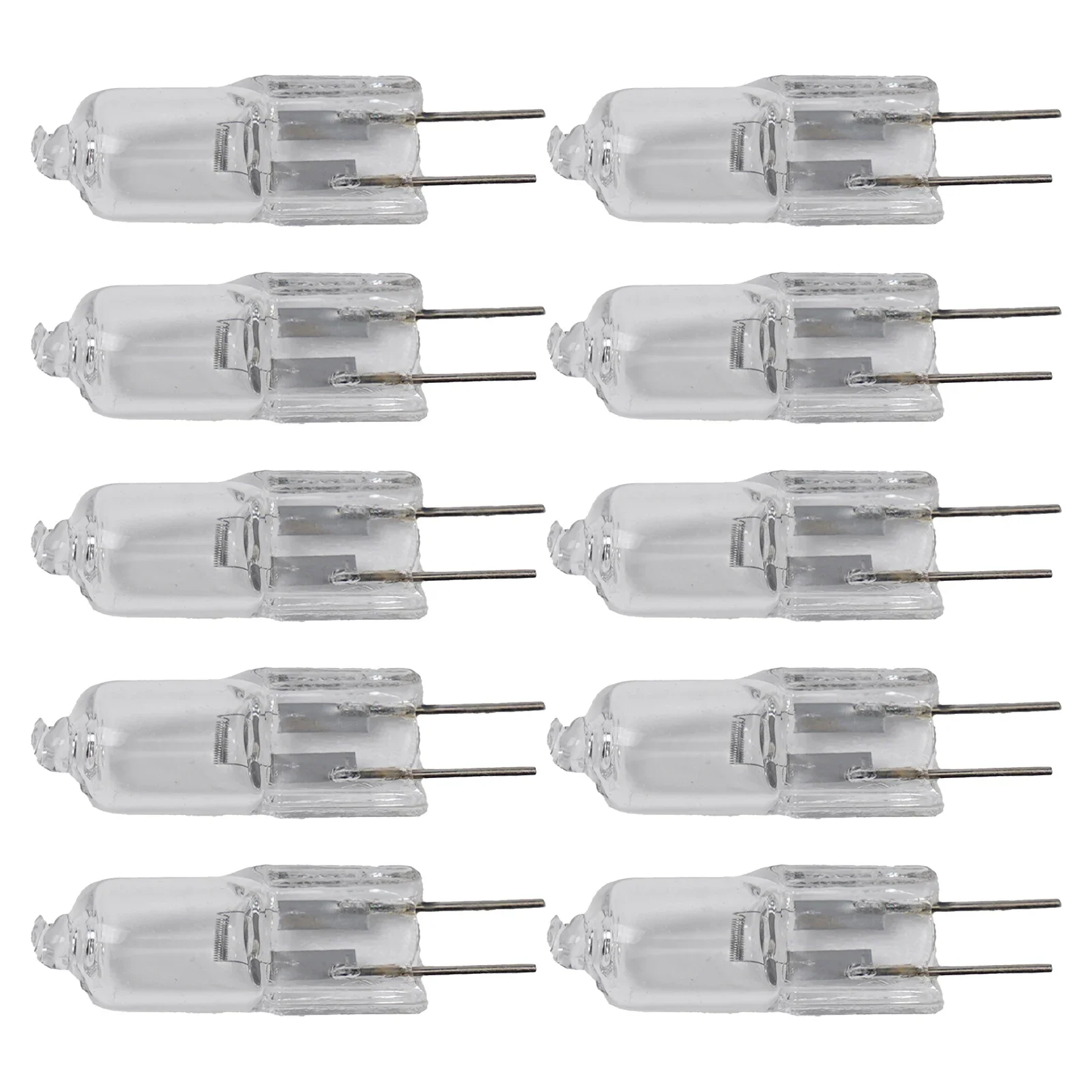 10Pcs G4 12V 5W/10W/20W/30W/50W 2900K Halogen Lamp 2 Pin Light Bulb for Fragrance Light Ceiling Desk halogen lamp bulb