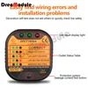 Socket Tester Detector Circuit Polarity Voltage Plug Circuit Breaker Grounding Zero Wire Switch Current Detector Electroscope 4