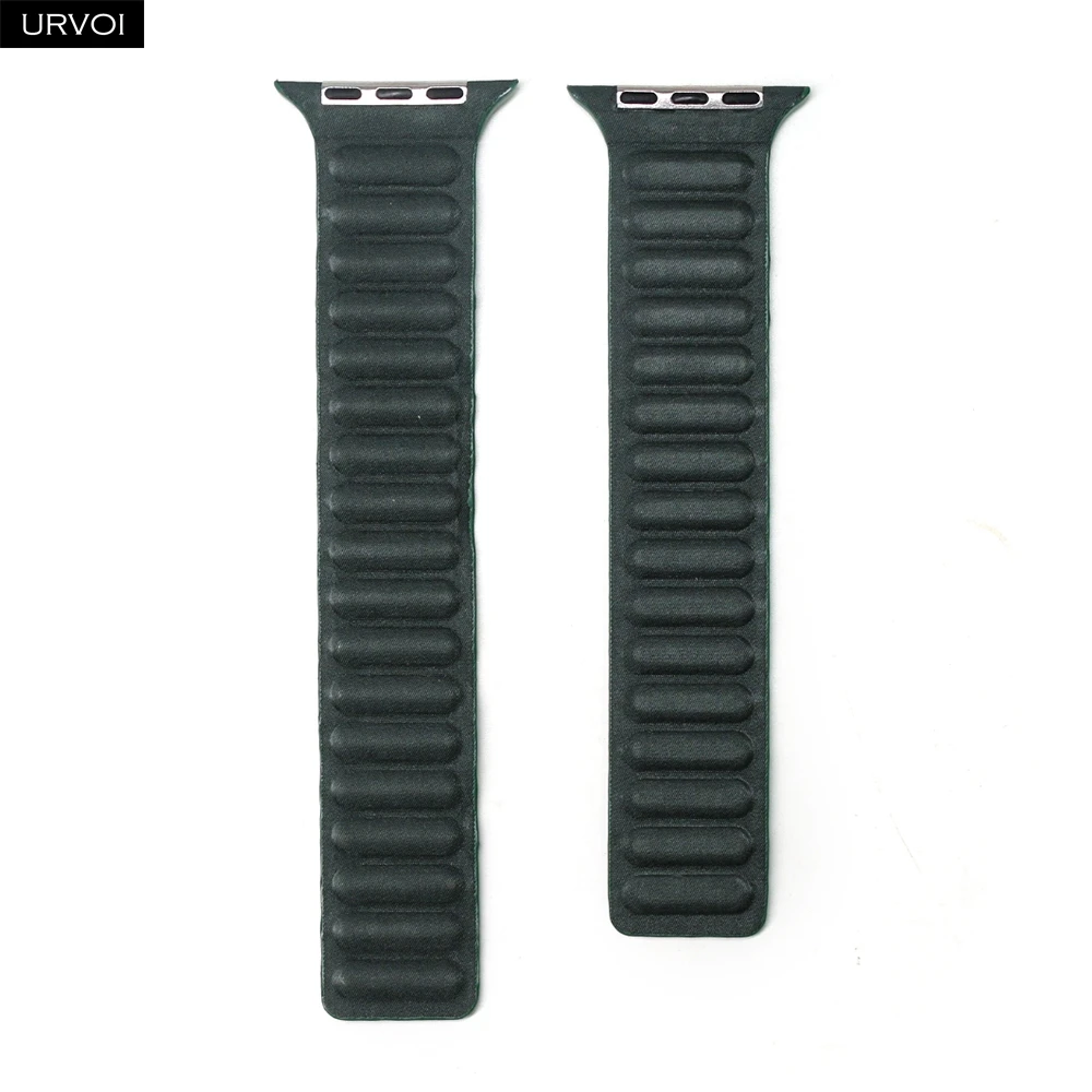 Premium FineWoven Magnetic Link Band