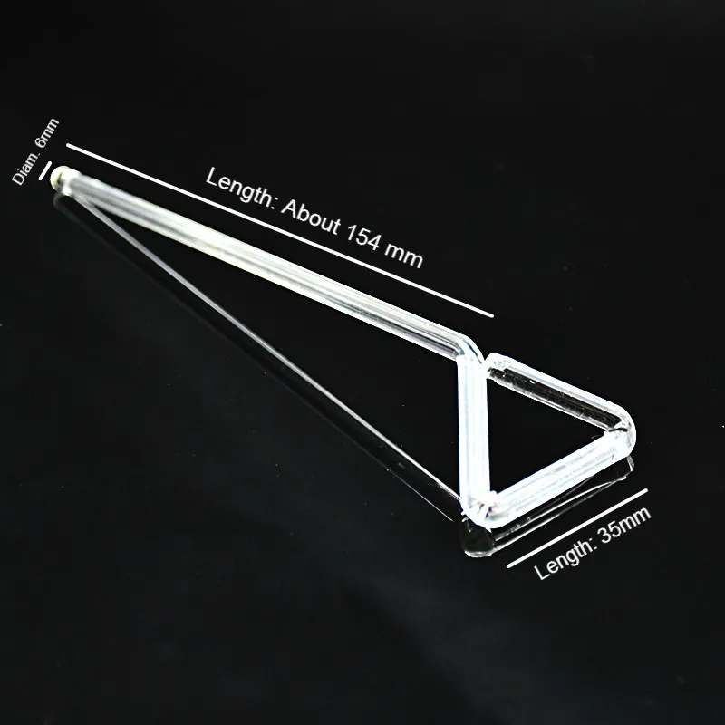 Gatuida Triangle Head Cell Spreader Bars - Lab Glass Instruments For Easy Cell Experiment Handling