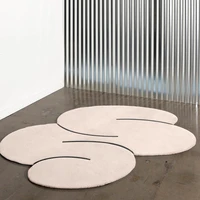 Fashion Irregular Plush Carpet Living Room Decoration Soft Carpets Cute Cloud Rugs for Bedroom Anti-slip Kids Room Lounge Rug 2