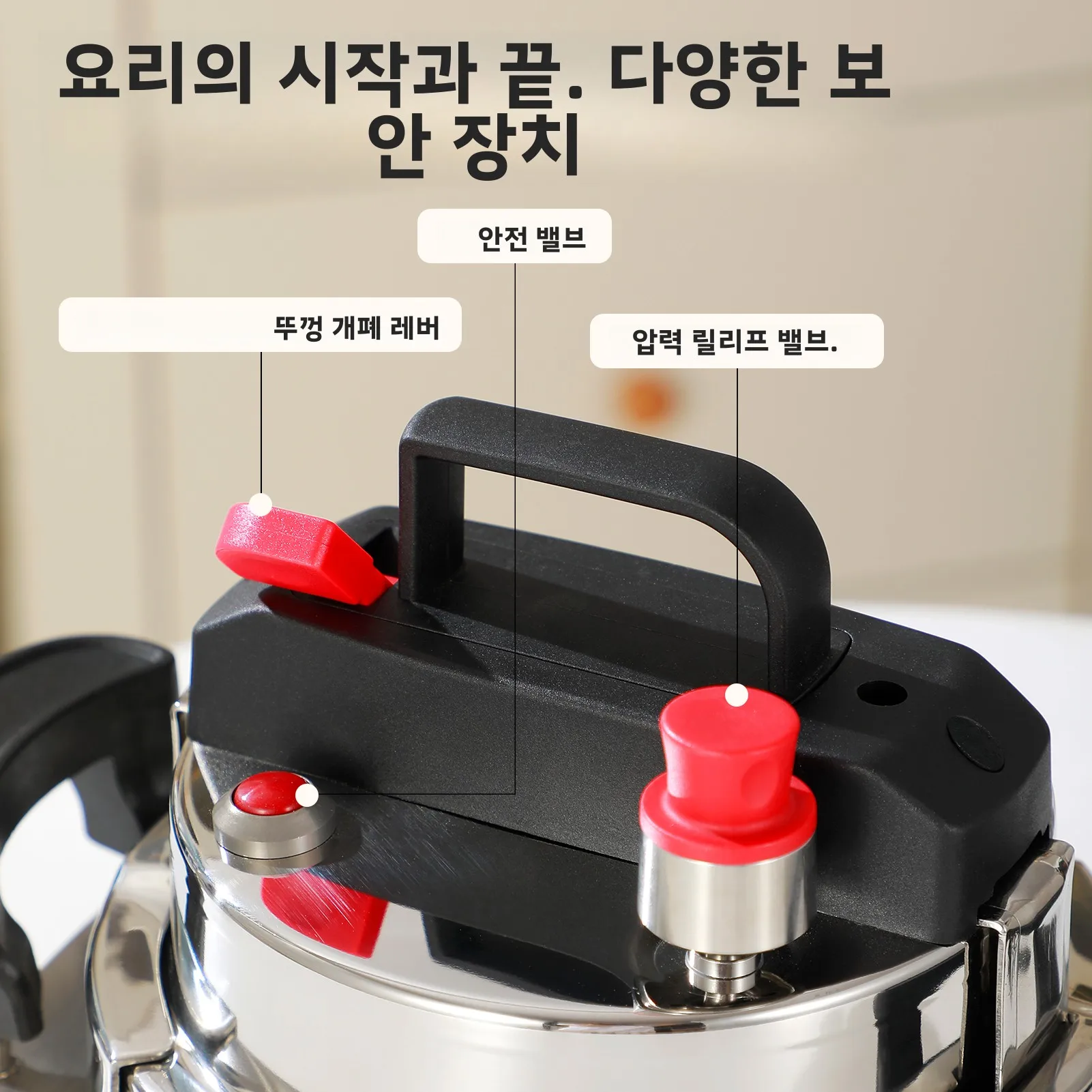 طنجرة ضغط من الفولاذ المقاوم للصدأ 304، تتضمن حامل...