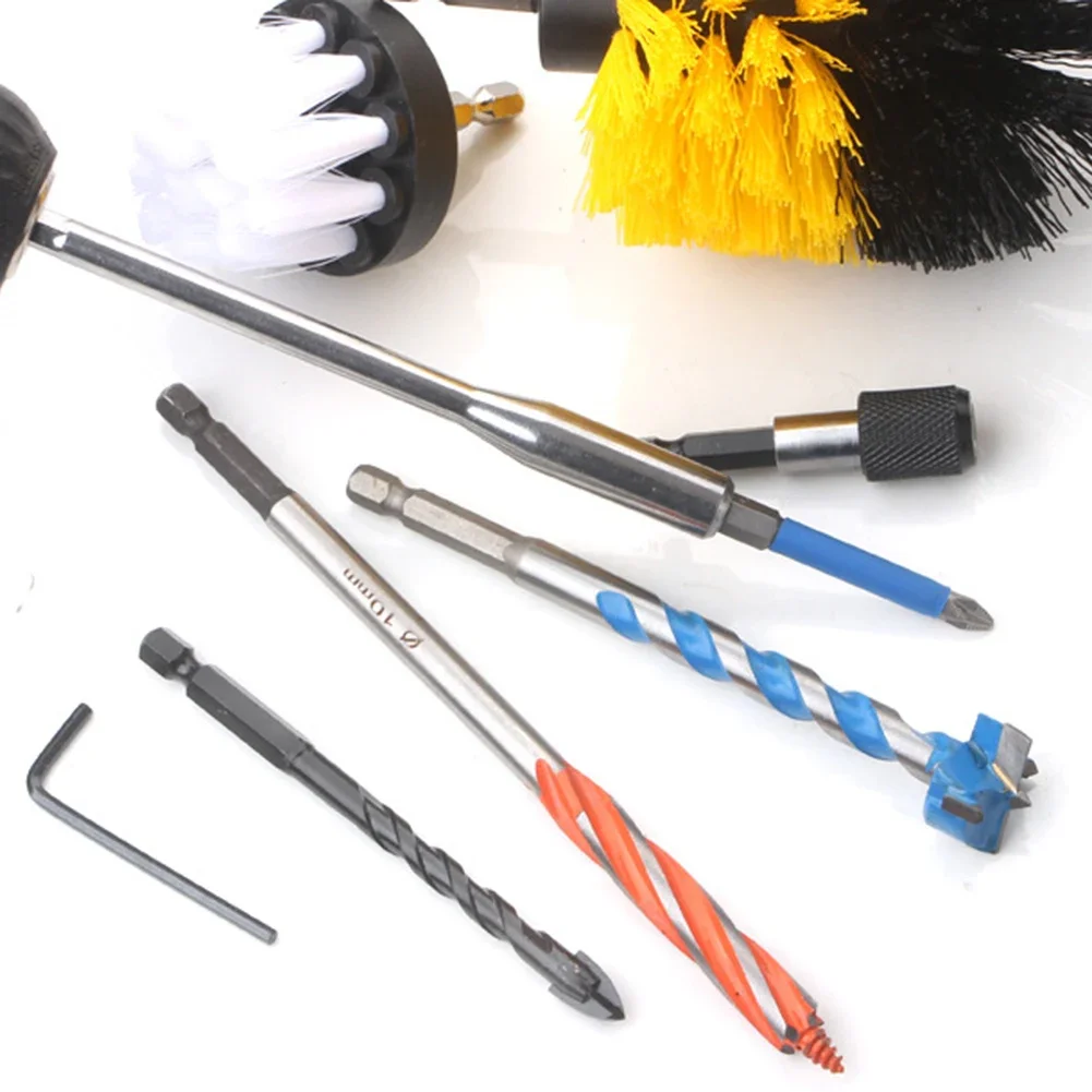 150mm/300mm Hexagonal Shank Extension Bars Holder Alloy Steel Quick Release Drill Bits Screwdriver Connecting Rod