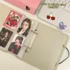 MINKYS Kawaii D Shape Ring 3 inch Kpop Photo Card Binder Large Capacity Idol Photocard Album Photocards Collect Book 6