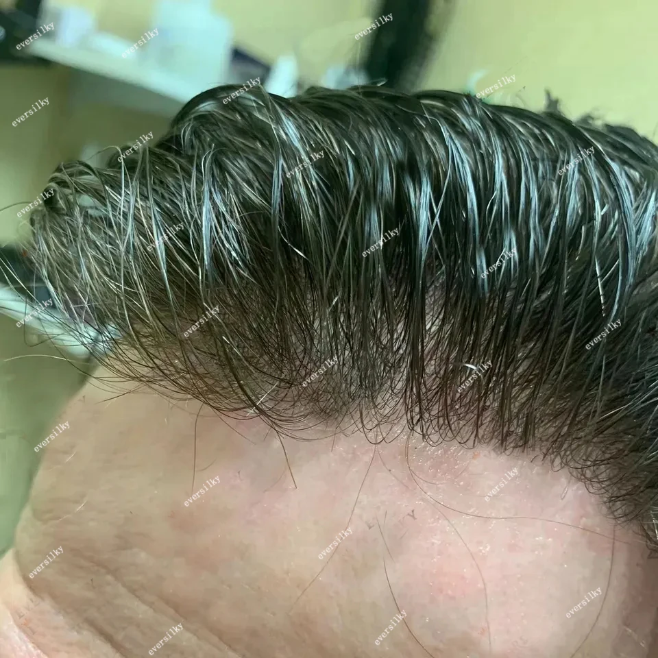 Парик мужской из натуральной кожи