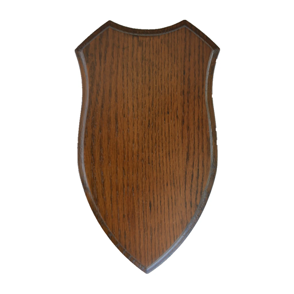 

Deer Trophy Shield Roe Solid Oak Trophy Plate Buck Wooden Shields for Deer Trophies Plaque