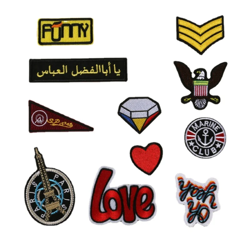 

100 шт./партия, нашивки с надписью «Love Heart»