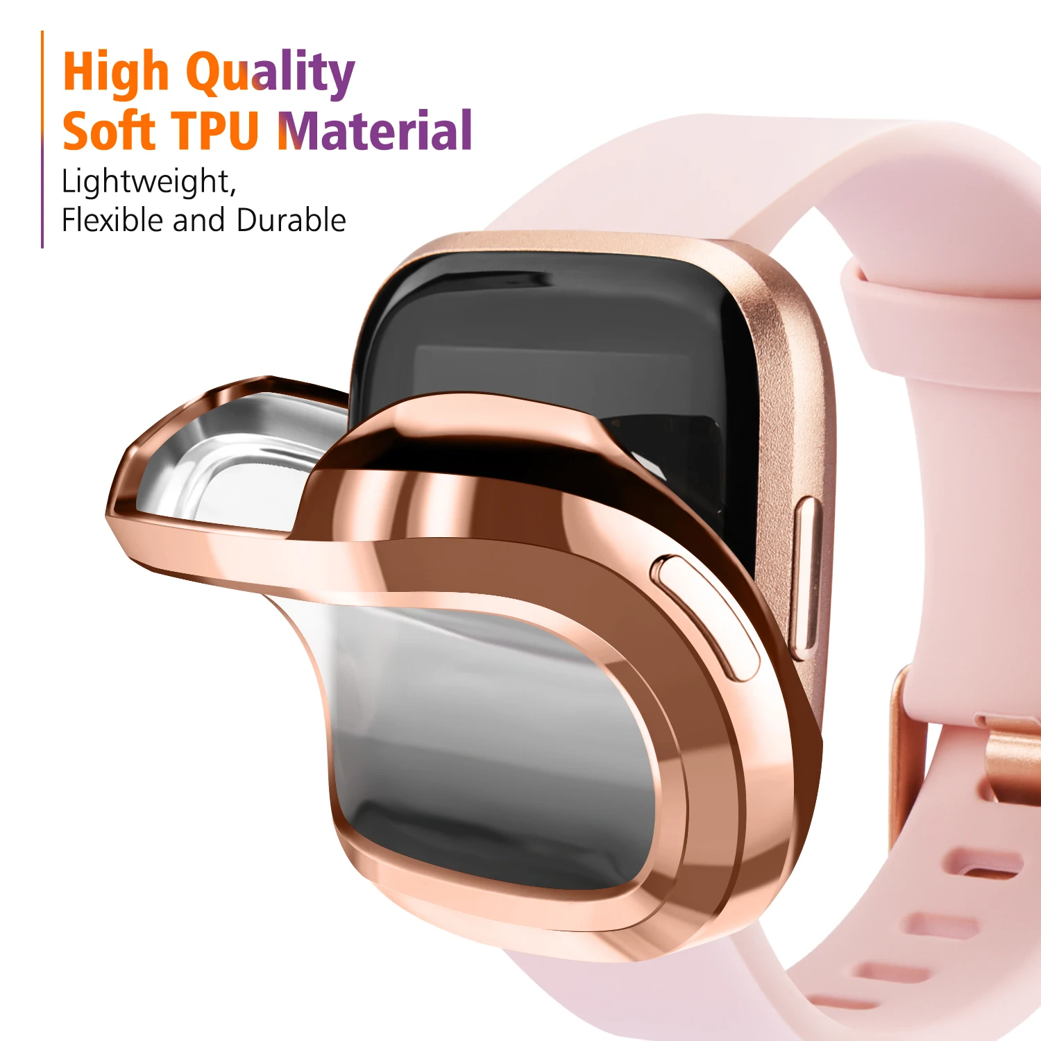 Waterproof TPU Screen Protector and Bumper Case