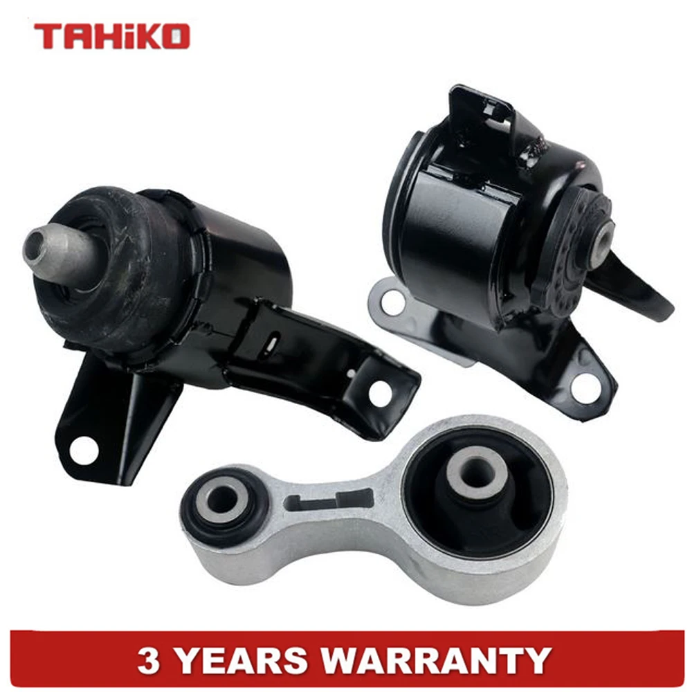Rear Left Right Engine Motor Mount Set 3 Fit for Mazda 6 02 08 2.3L