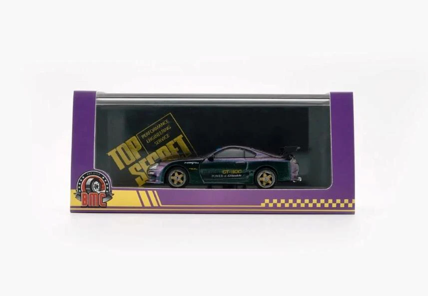 2024年新型 BMC 1/64スケール トップシークレット GT-300 スープラ