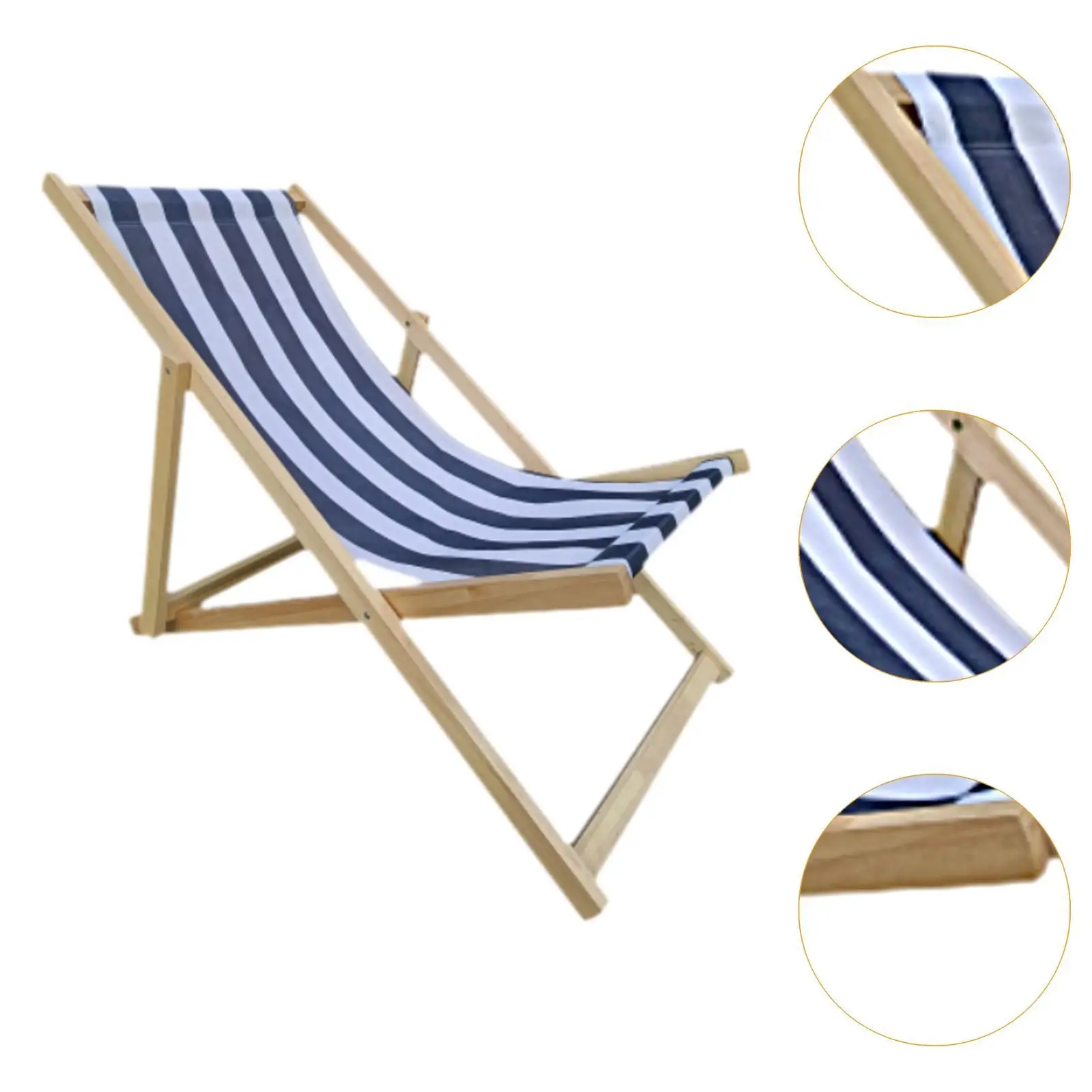 Camp Chair Beach Chair Recliner Portable Backrest Stool Lounge Chair Folding Chair for Traveling Hiking Sports Picnic Concert