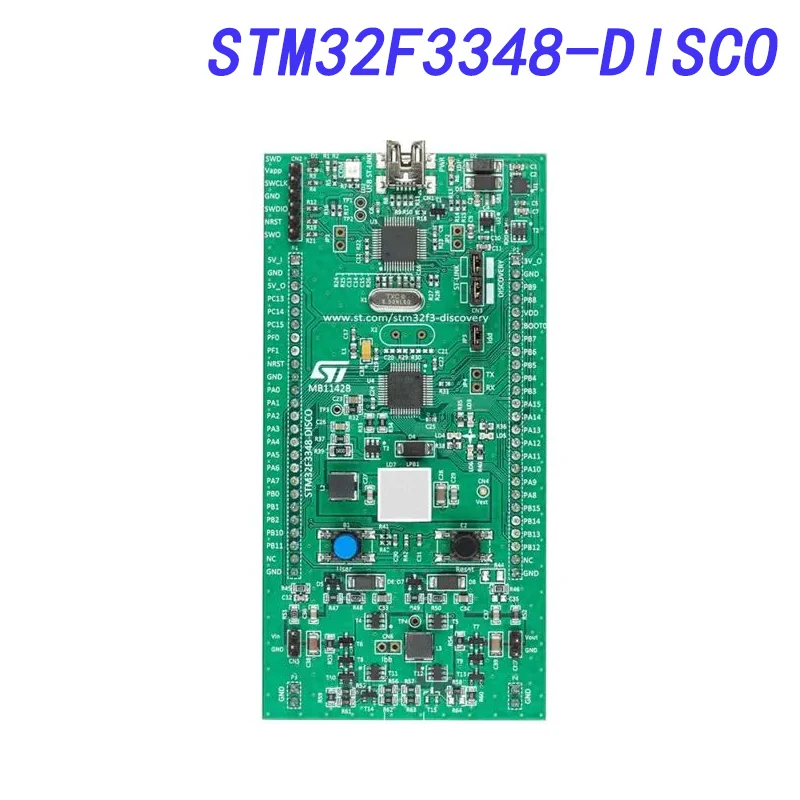 

STM32F3348-DISCO Development Boards & Kits - ARM Discovery kit with STM32F334C8 MCU