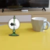 Green Solar Power Radiometer Crookes Solar Energy Spinning Vanes Windmill Gift Home Desk Decoration 5
