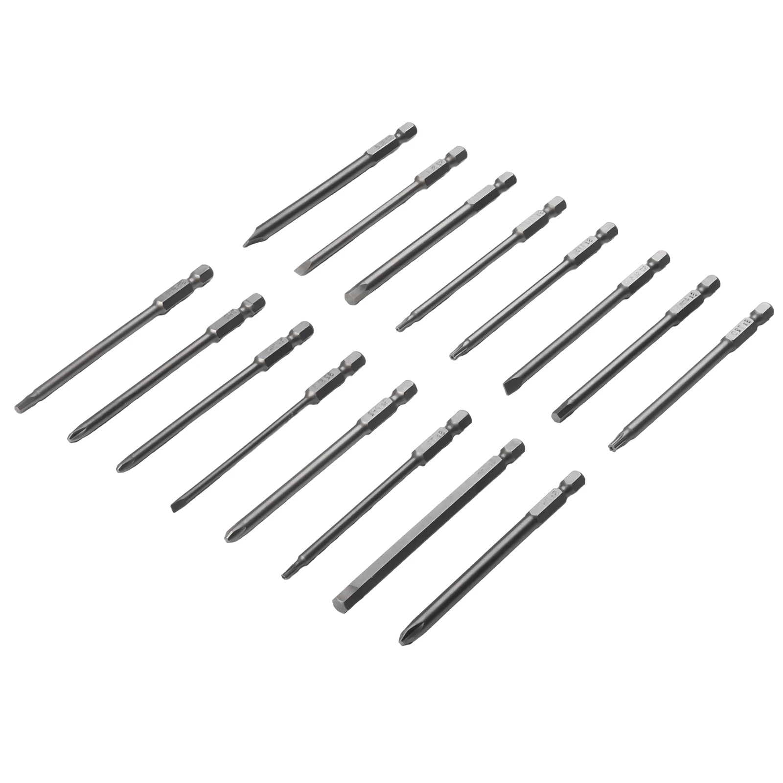 

Набор инструментов для отвертки, набор сверл Torx с шестигранным шлицем и крестовой головкой, 16 шт., сверла из сплава и стали для быстрого использования, высокое качество