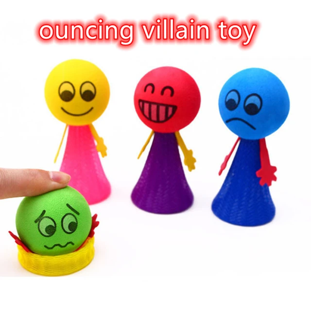Poupées sautantes amusantes pour enfants, grands et petits jouets PinMiFilling, cadeaux de fête d'anniversaire, cadeaux de carnaval pour enfants, 10 pièces 1