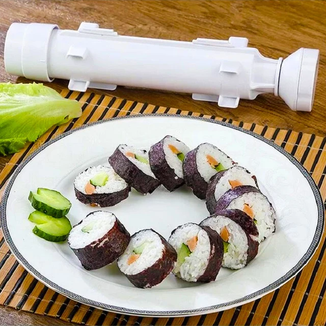 Diy Sushi Maker Sushi Kitchen Sushi Tool Making Machine Roller Rice Mold  Sushi Bazooka Vegetable Meat Rolling Kitchen Gadgets - Sushi Tools -  AliExpress