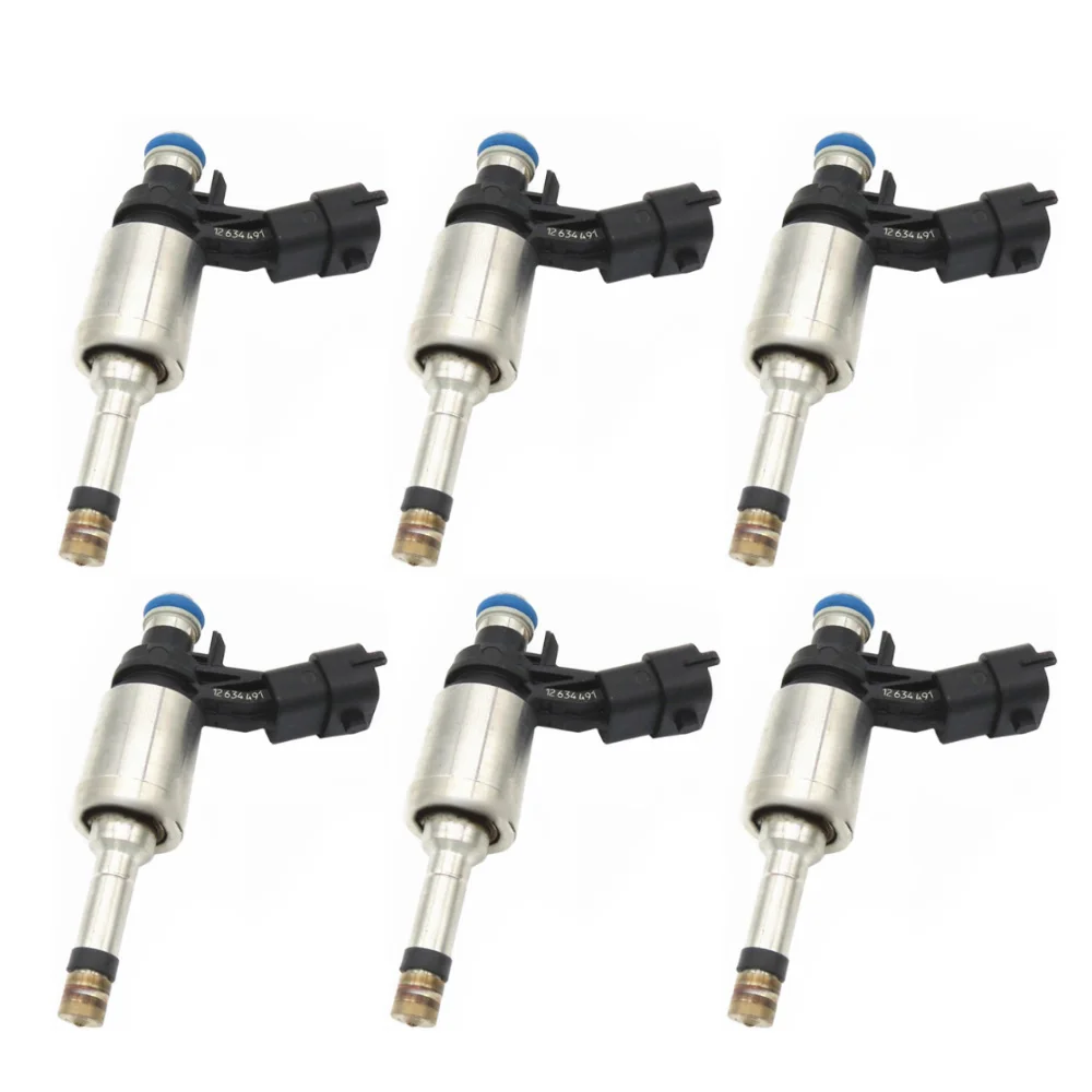 

6pcs 12663380 12634491 Fuel Injector for Buick for Chevrolet Traverse GMC 3.6L 2012-2017