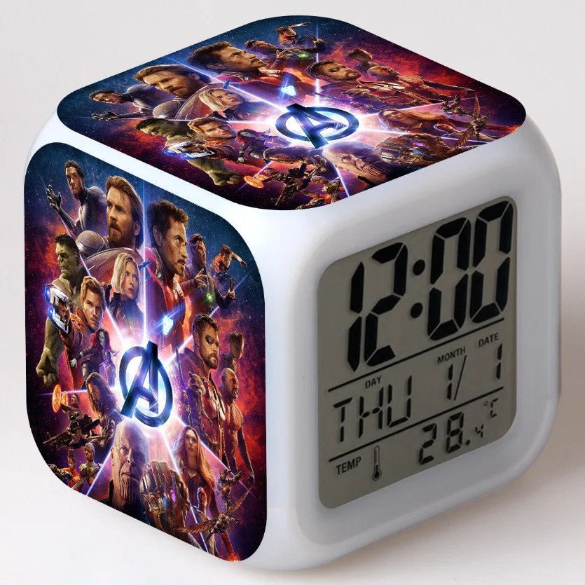   ̾ ĸƾ Ƹ޸ī 丣   ũ ִϸ̼ ǱԾ LED ˶ ð ϱ Ƽ , Marvel The Avengers Iron Man
