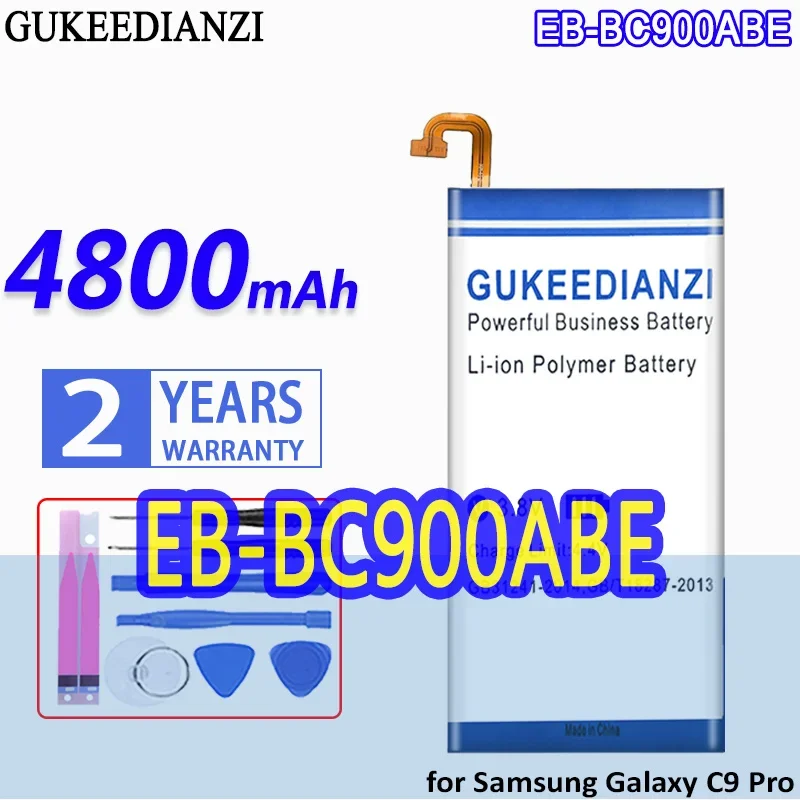 

Аккумуляторы большой емкости, запасная батарея 4800 мАч для Samsung Galaxy C9Pro C9 Pro