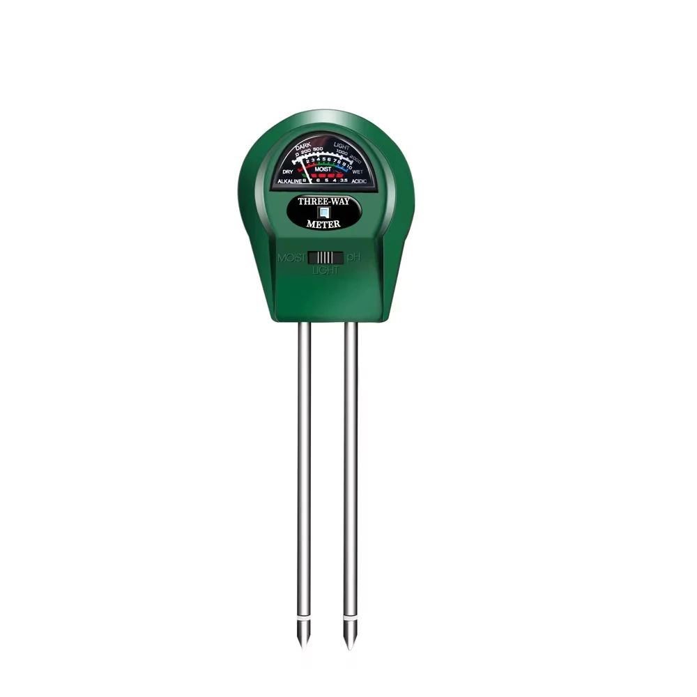 Moisture Sunlight PH Meter 3-IN-1 Soil Water Acidity Humidity Light PH Test Garden Plants Flowers Moist Tester soil moisture sensor soil tester soil moisture meter