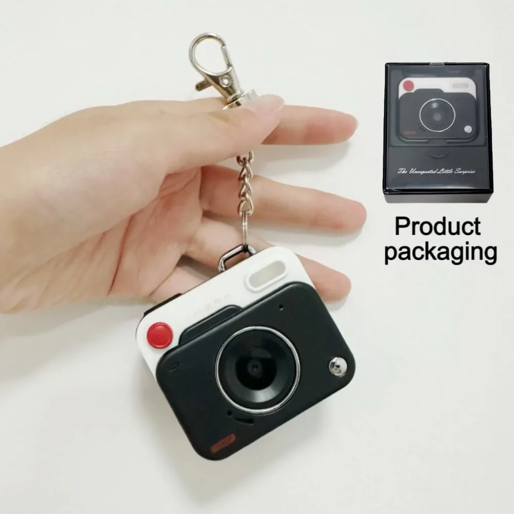 Mini Compact Digital Camera Keychain New HD CCD Retro Camera