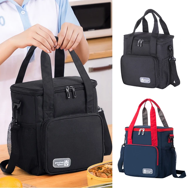 Lunch Bag Lunch Box for Women Men Reusable Insulated Bag,Leakproof Thermal  Cooler Sack Food Handbags Case Work School Picnic - AliExpress