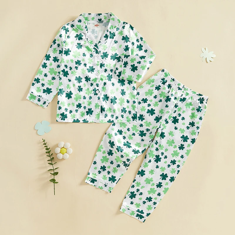 Toddler Boys St. Patrick’s Pajama Set 2