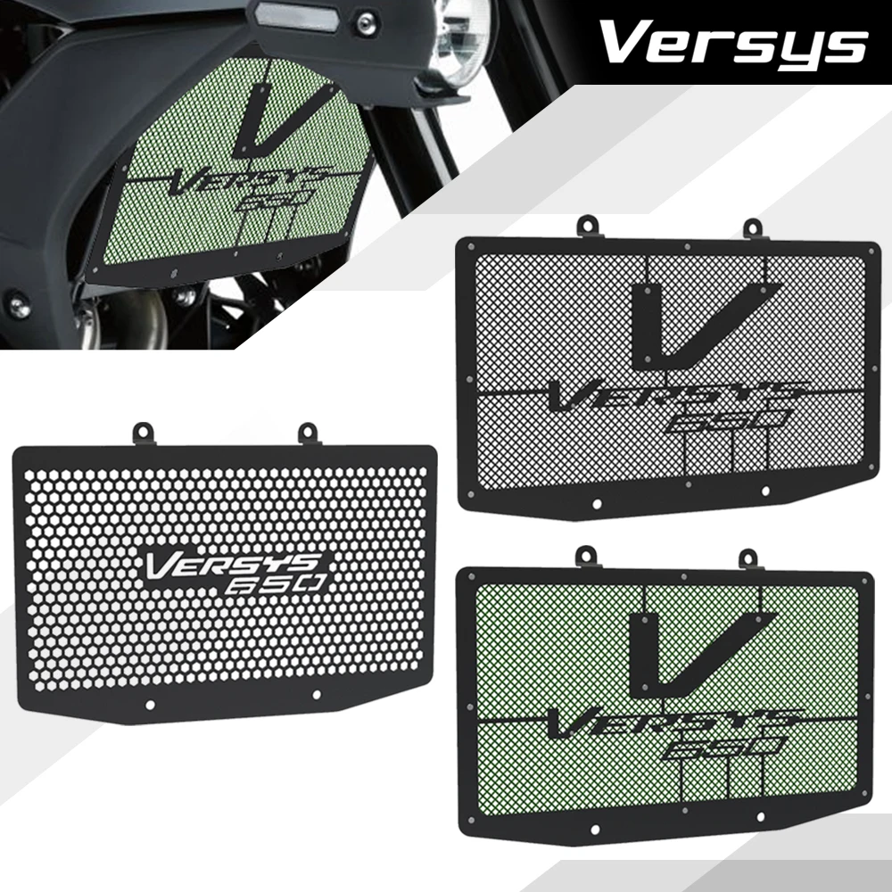 

For Kawasaki KLE650 VERSYS650 2006 2007 2008 2009 Radiator Grille Guard Cover Protector VERSYS 650 ABS Motorcycle Accessories