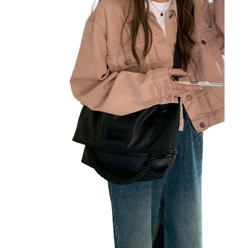Trendy PU Shoulder Bag for Women Handbag Perfect for Work Shopping and Dating