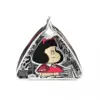 Custom Vintage Quino Comic Mafalda Facial Tissue Box Cover Rectangular Cartoon Mang PU Leather Tissue Box Holder for Car Toilet 3