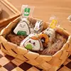 50/100Pcs Cartoon Capybara Koala Triangle Rice Ball Packaging Bag Nori Onigiri Sushi Bag Sushi Making Mold Bento Accessories 4