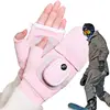 Heated Gloves For Men Men Women USB Fingerless Winter Heated Gloves USB Hand Warmer Gloves For Typing Cycling Skiing With 3 1