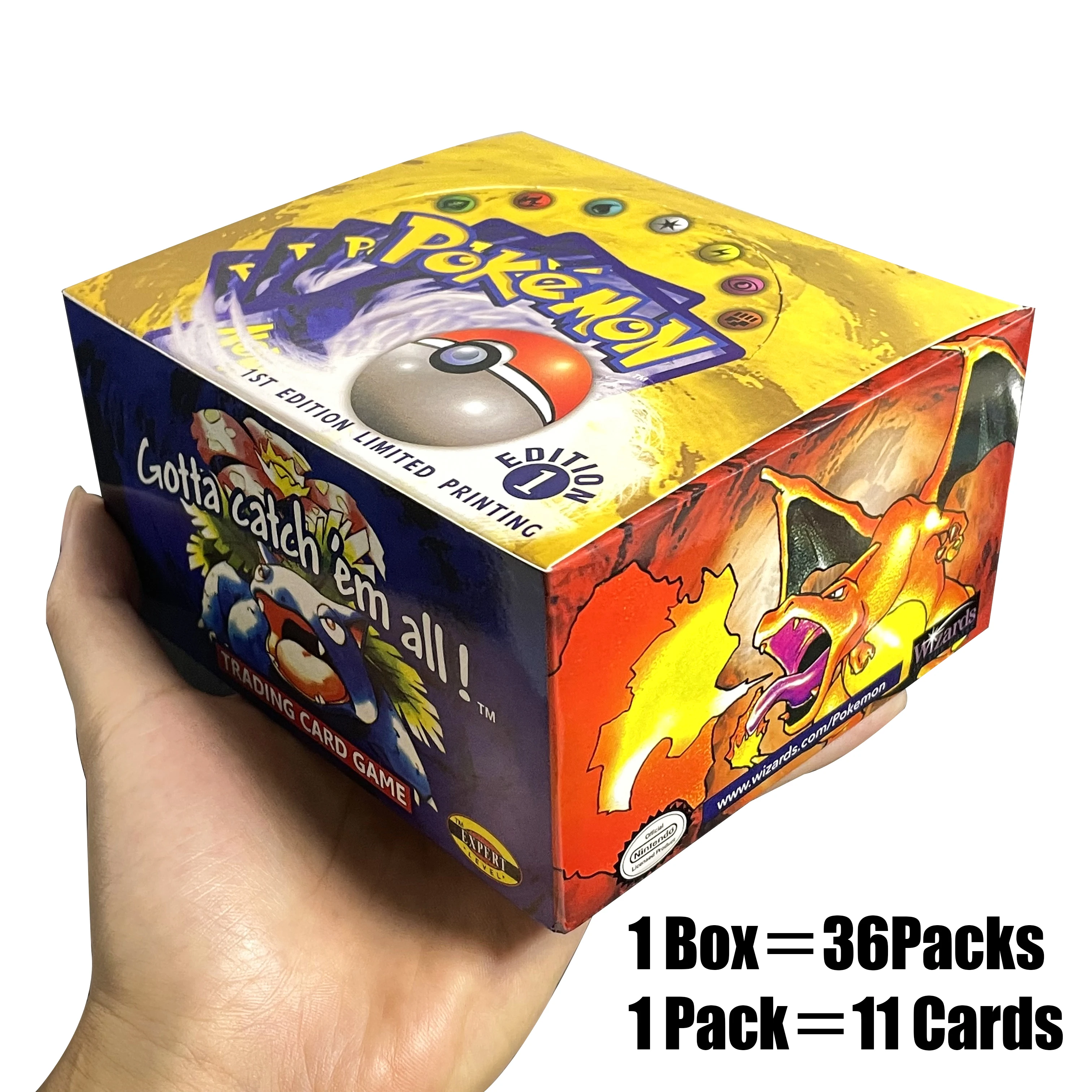 Unlimited BOOSTER Pack Pokemon Card Base set CHARIZARD/BLASTOISE