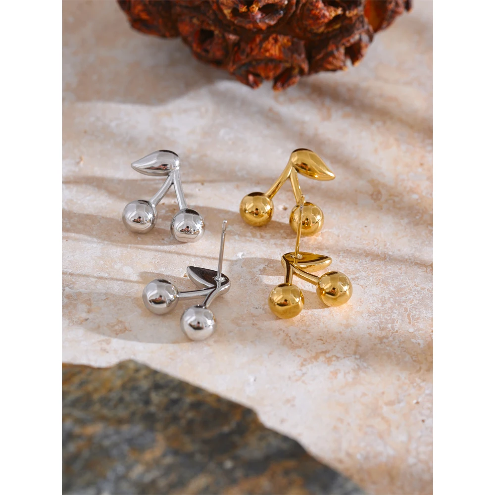 Yhpup Stud Earrings 316L Stainless Steel