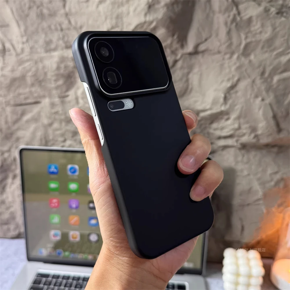 Ultradünne, mattierte, einfarbige Hülle für Xiaomi Mi 17 Pro Max 15T 15 14 13 Ultra 12T 14T Slim Simple Hard PC Shell Cover – Detail 4