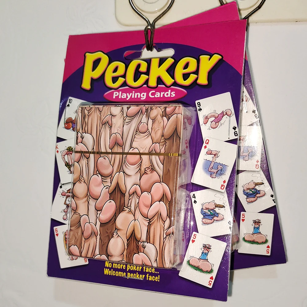 Description Picture 3 of itemCollectable 54 Cards Funny Adult Erotic Card Games Penis Cool Pose Playing Cards For Amusement