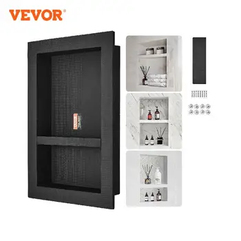 VEVOR Shower Niche Ready for Tile Shelf Organizer  Corners Niche Recessed Sealed Protection  Soap Storage for Shower Bathroom 1