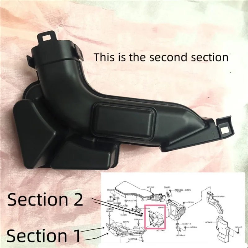 Engine Intake Pipe Air Filter Assembly Connecting Pipe for NISSAN 2014-X-TRAIL Original