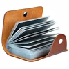 Business Card Holder Anti-theft ID Credit Card Holder Fashion Women's 24 Cards Slim PU Leather Pocket Case Coin Purse Wallet 2