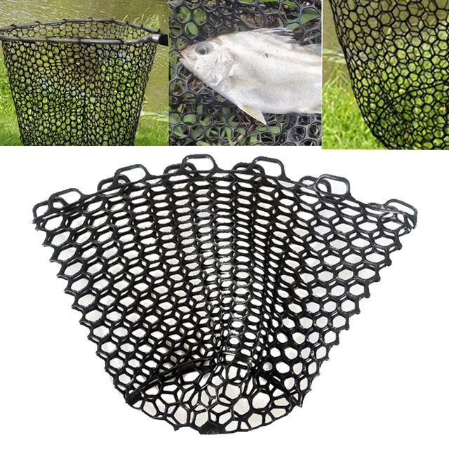 Folding Silicone Fishing Net Mesh Durable Saltwater Outdoor Fishing Tool Accessories Fishing Gear for Freshwater 2