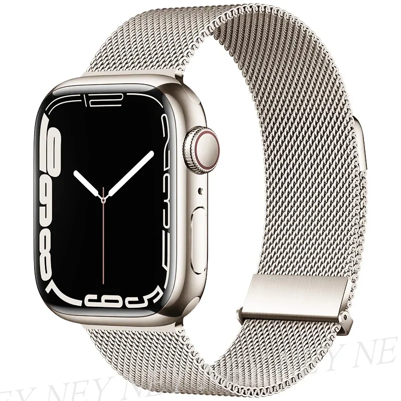 Sleek Milanese Loop Stainless Steel Watch Band Strap Bracelet