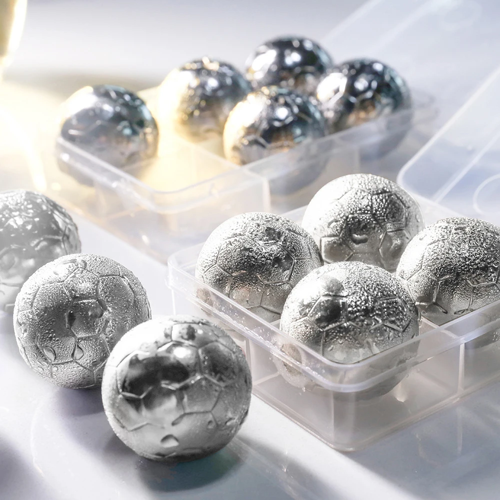 Food Grade Stones For Wine Beer 304Stainless Steel Ice Cubes Reusable Chilling Ice Hockey Home Bar Kitchen Supplies