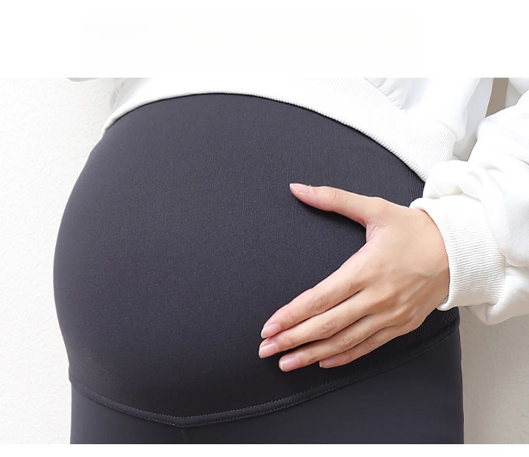 Maternity Pants Spring and Autumn Wear Thin Leggings Shark Pants Slim Versatile Small Feet Yoga Barbie Trousers