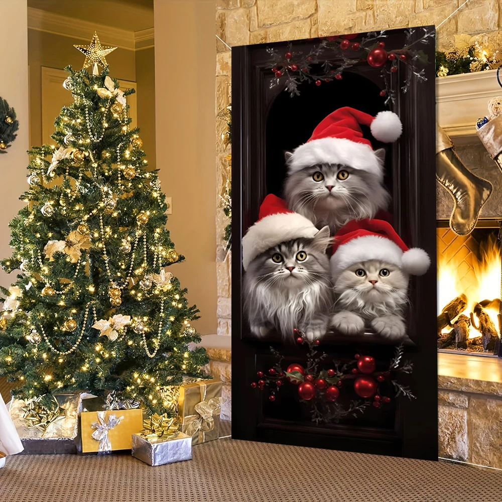 Cute Animals Door Cover 4