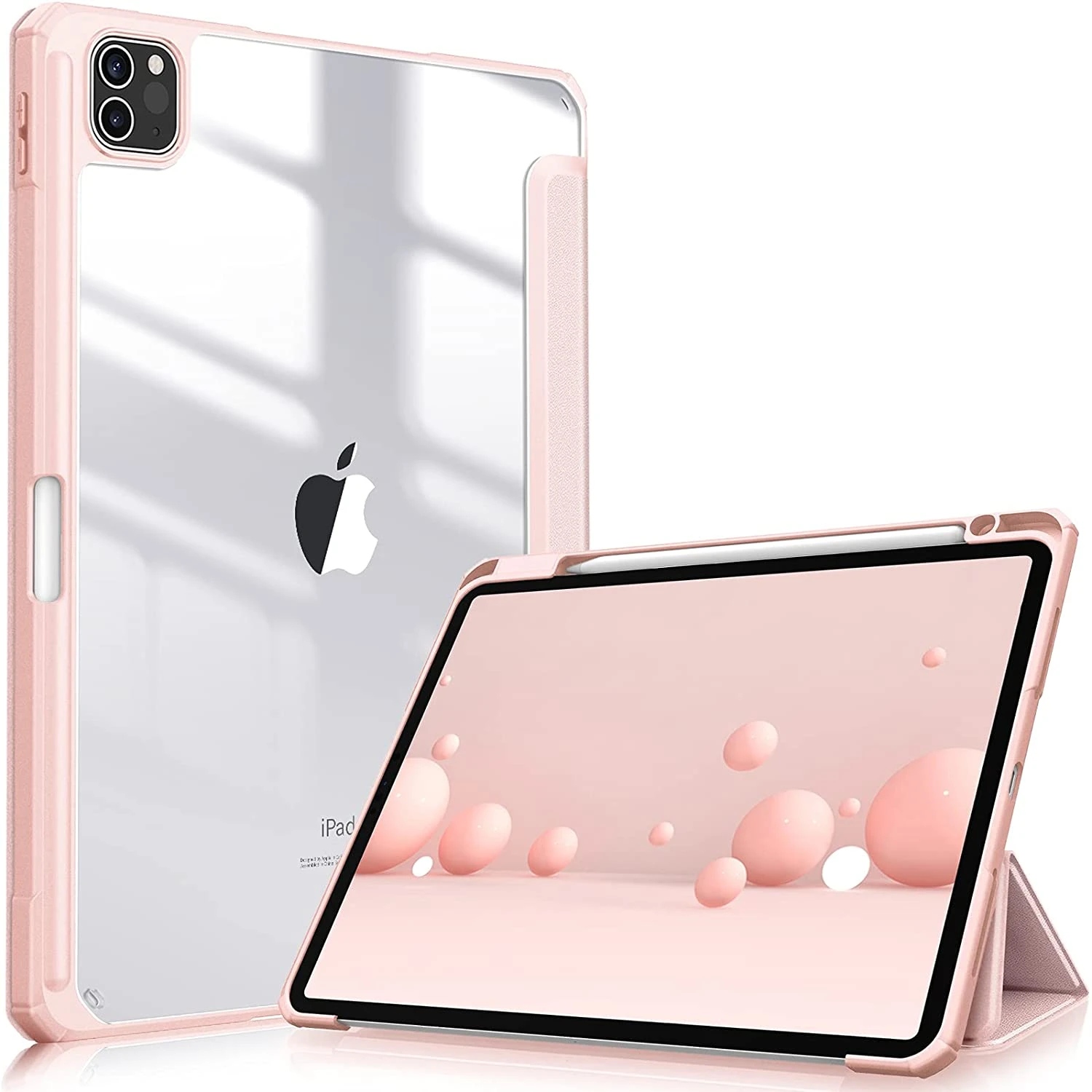 Case For 21 Apple 12 9 Inch Ipad Pro Case Apple Pencil Holder Support Wireless Charging Cover Ipad Pro 378 461 379 462 Tablets E Books Case Aliexpress