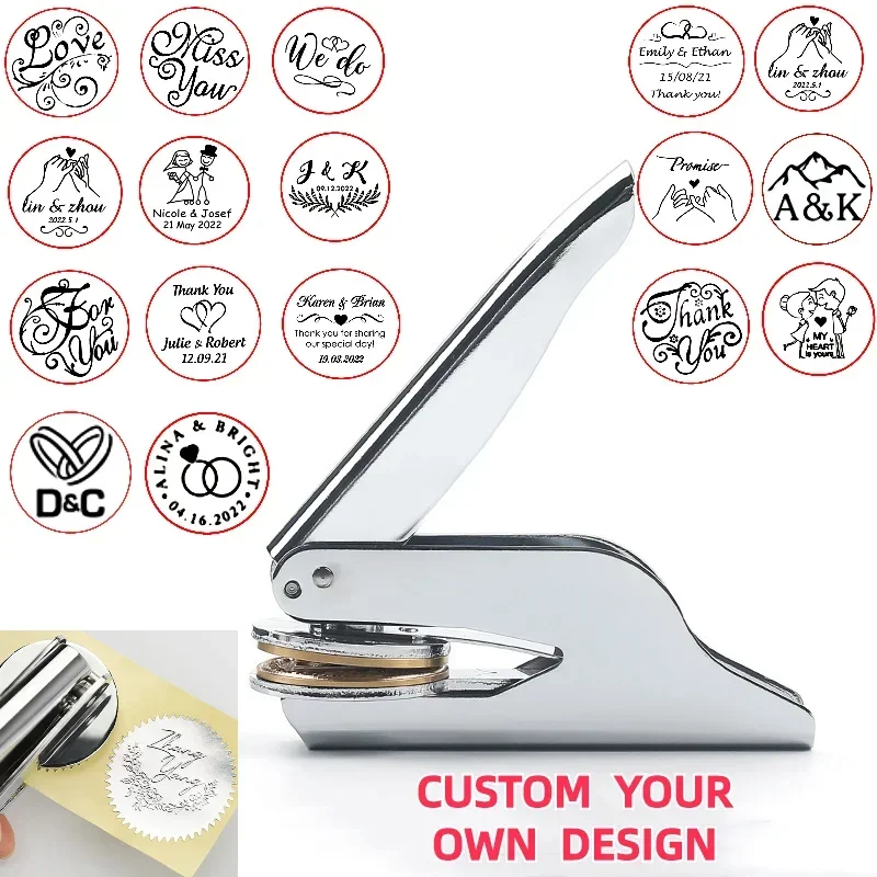 PersonalizationEmbosserStampNotebookPocketEmbosserSeaLStampBook