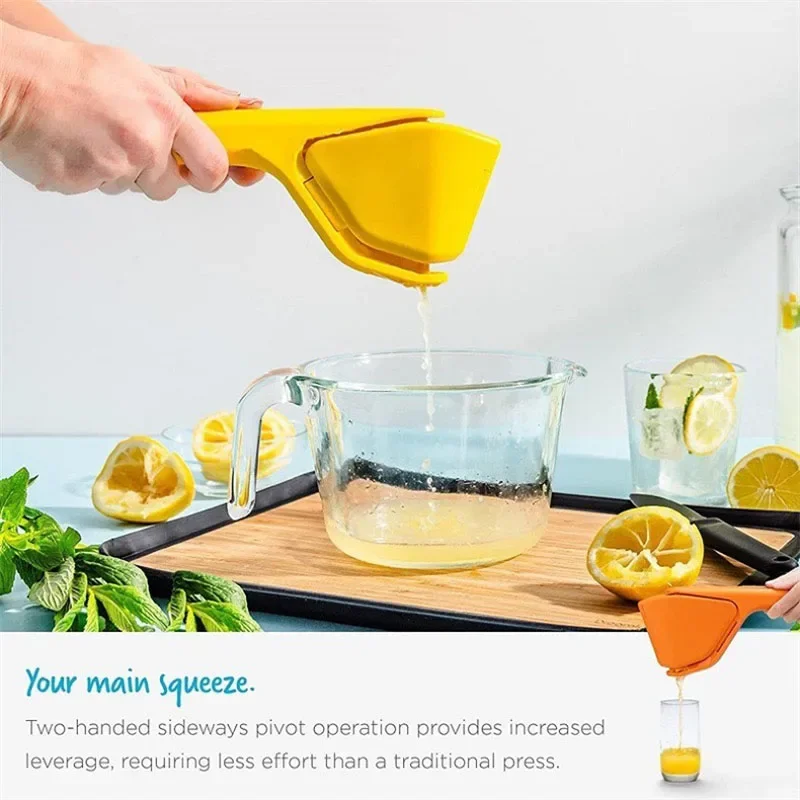 1PC Easy Squeezing Manual Lemon Juicer Citrus Juicer That Folds Flat for Space-Saving Storage Lemon Squeezer lemon squeezer,juice squeezer