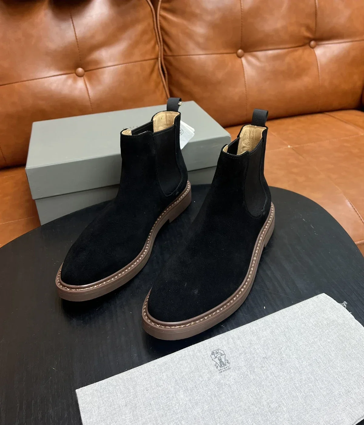 BILLIONAIRE BLSK CPRT Shoes Cowhide Boots 2025 new casual high quality comfortable Tie rope Men‘s European big size 39-46 2