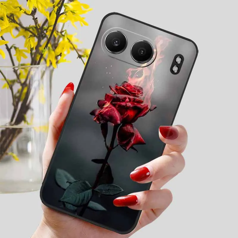 Luxury Silicone TPU Soft Bumper Case with Cute Cat Design for Oneplus Nord 4 - Premium Protective Cover