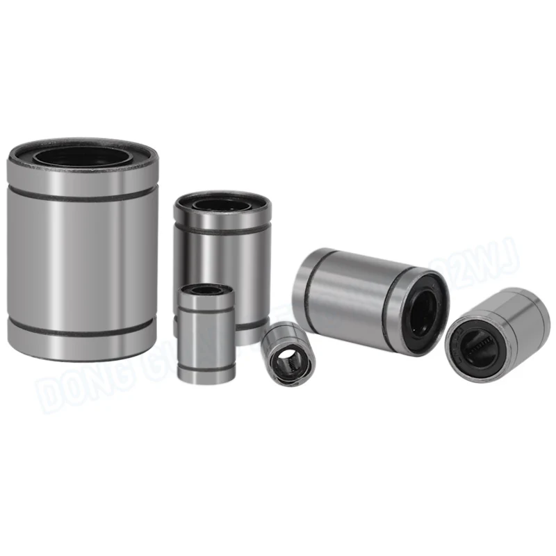 1 PCS LM 5/6/8/10/12/20uu Linear Motion Bearings Rolling Stainless Steel Sliding For 3D Printer Parts